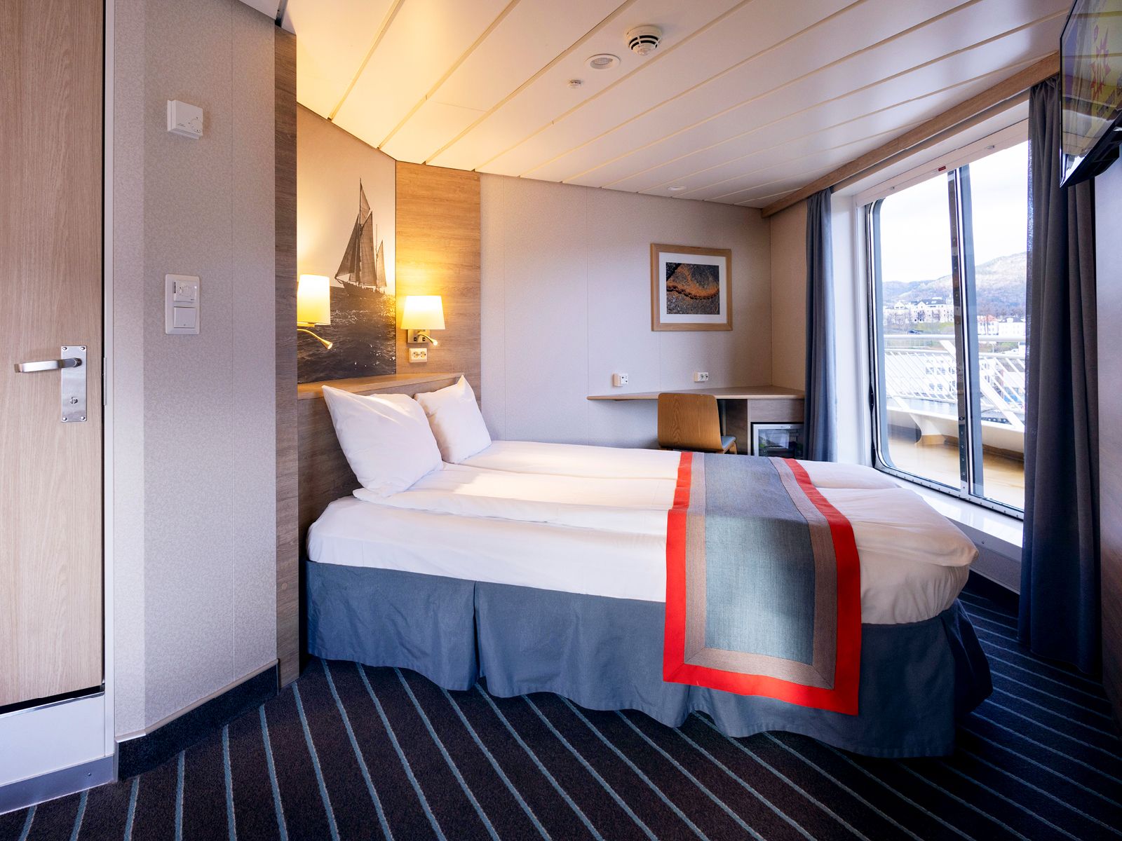 4-sengs Captain's Corner med havutsikt