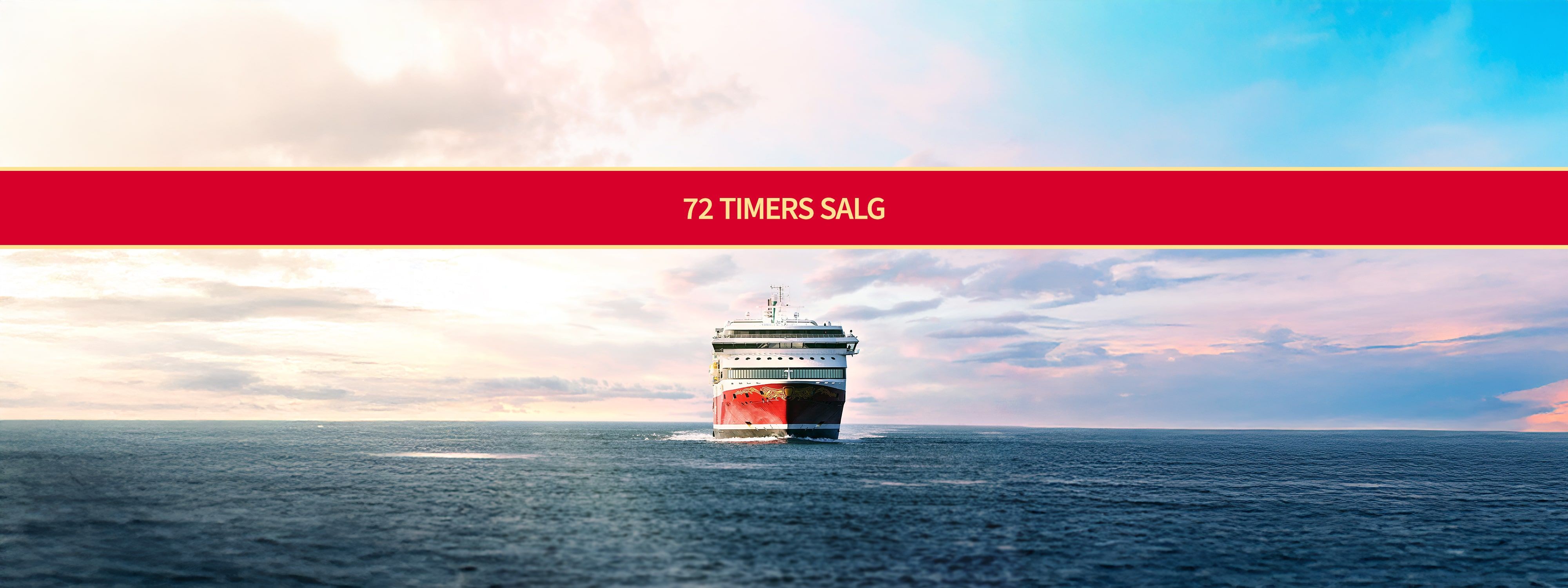 72-timers salg på cruise til Danmark