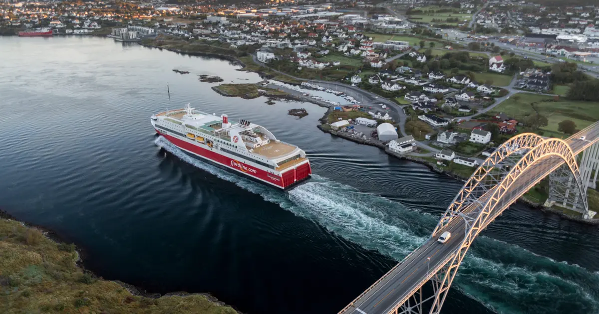 Rekordtall for Fjord Line på innenriksruten mellom Bergen og Stavanger
