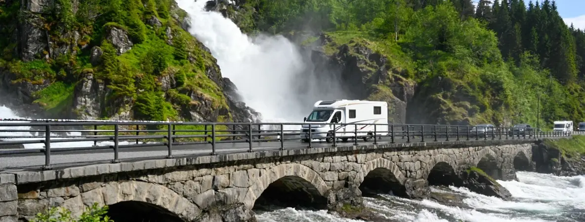 Motorhome or caravan Hirtshals - Stavanger
