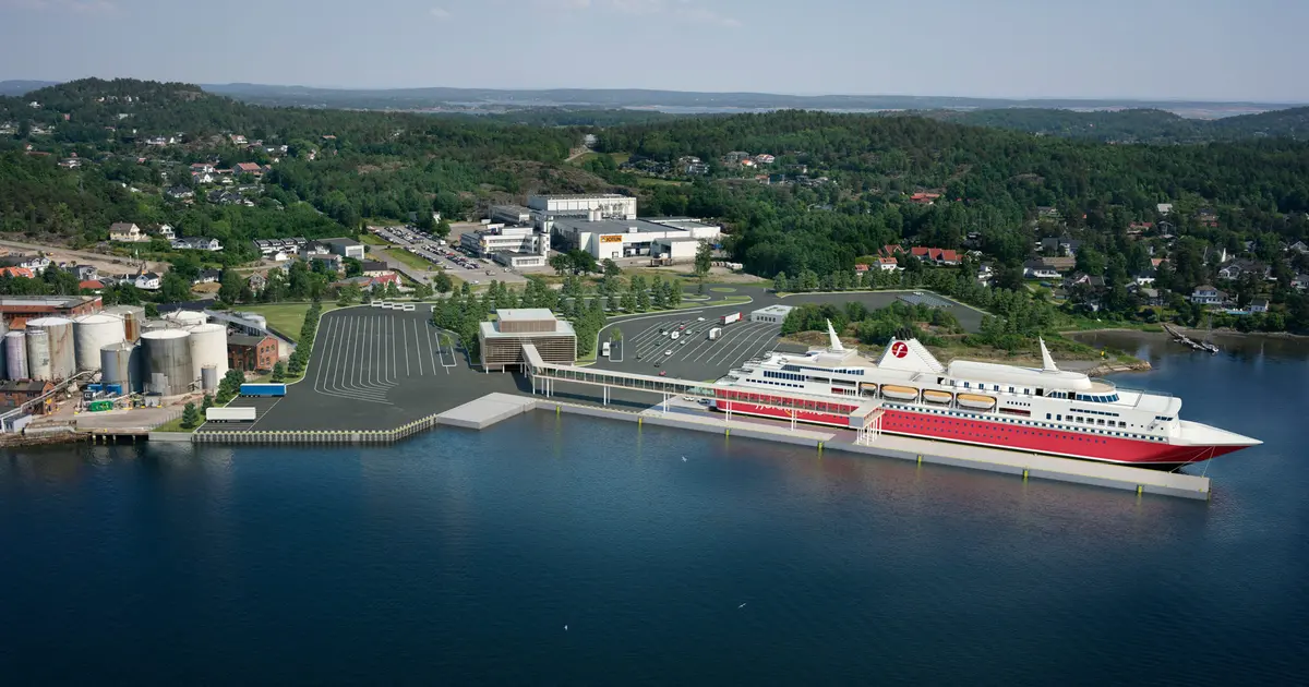 Fjord Line aims to build Norway’s most modern and environmentally friendly ferry port in Sandefjord