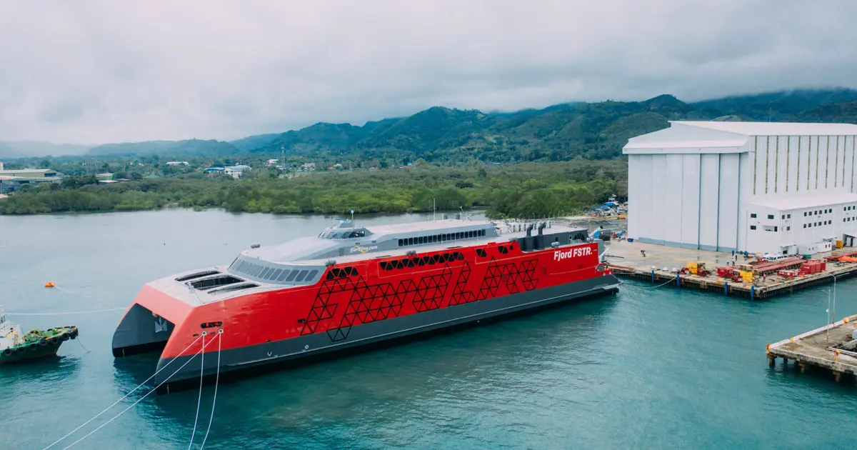 Fjord Line’s new Catamaran Launched