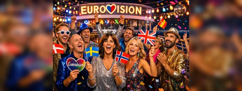 Eurovision-cruise fra Hirtshals til Bergen