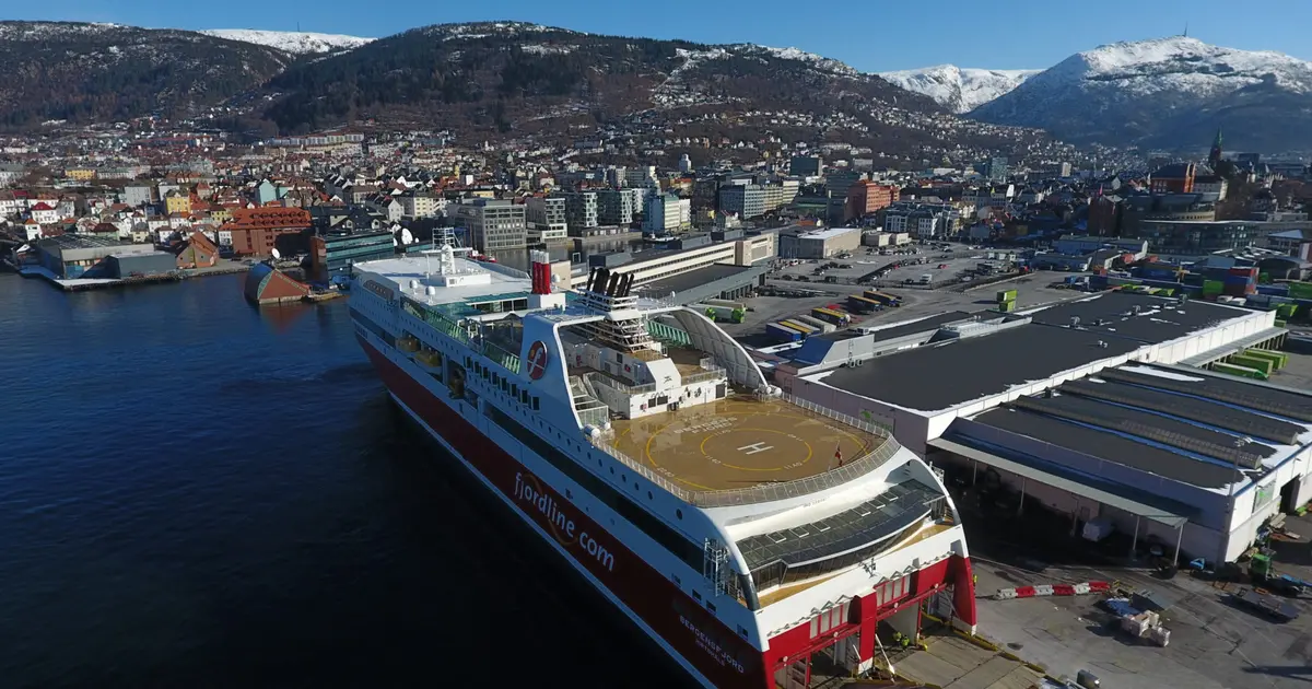 Nå blir det julaften for barnefamilier og enslige på Fjord Lines skip