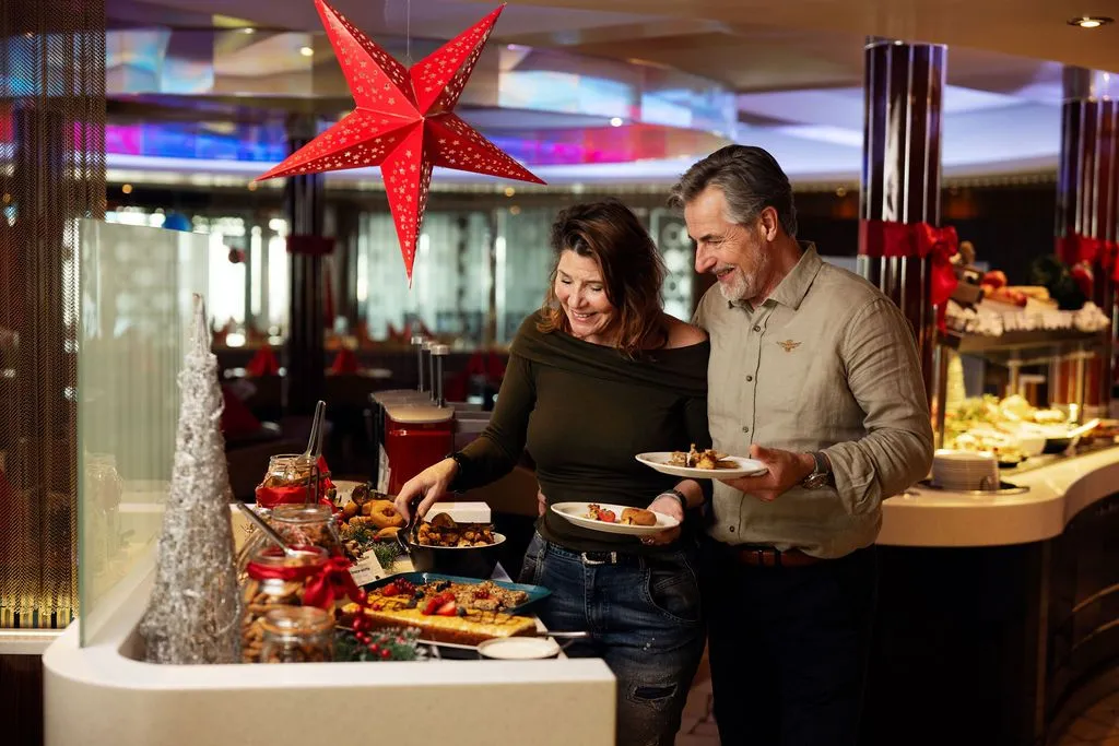 Dagscruise fra Kristiansand til Hirtshals med julelunsj inkludert 