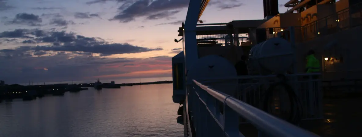 Båtreise fra Kristiansand til Vestlandet