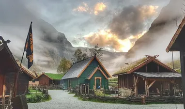 The Viking village of Njardarheimr