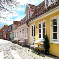 Sidegate til Algade i Aalborg. Foto: Fjord Line