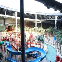 Mange vannsklier i Aquadome Lalandia Billund. Foto: Fjord Line