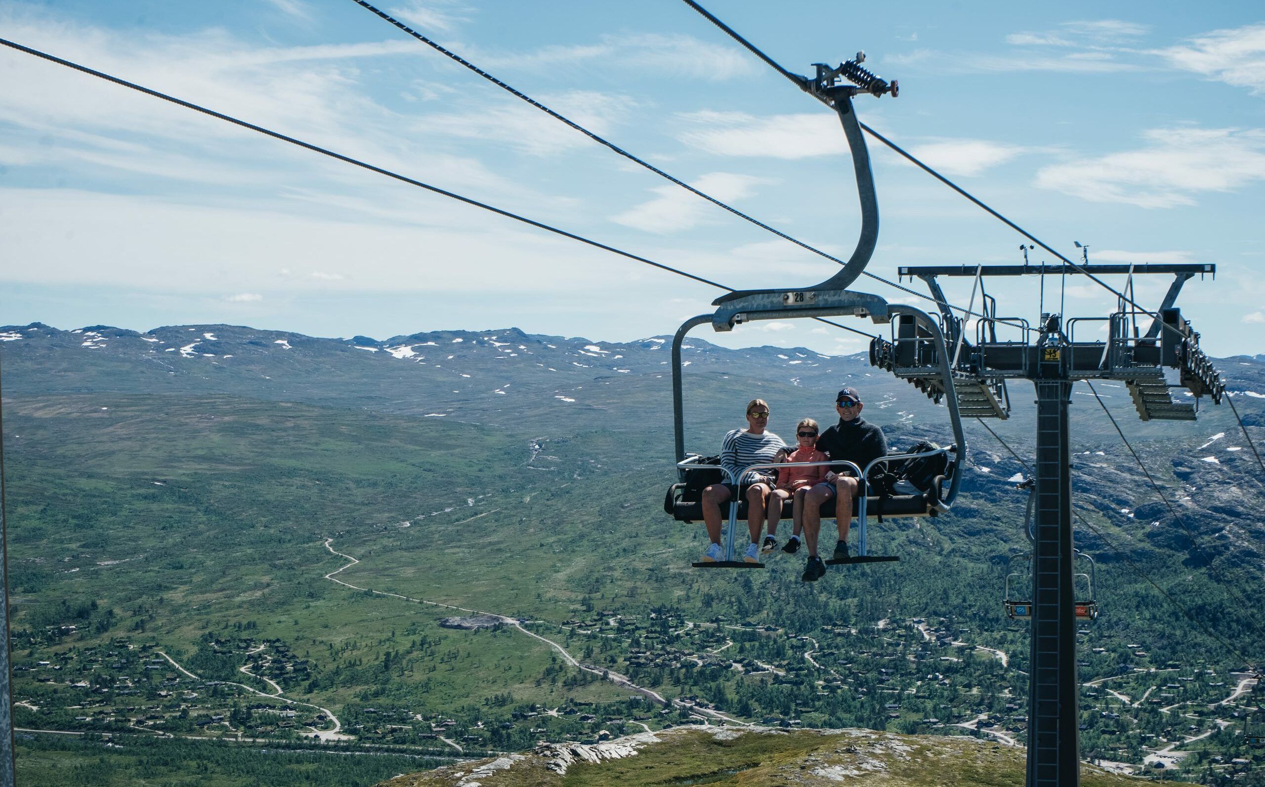 Tag stoleliften til toppen af Nos