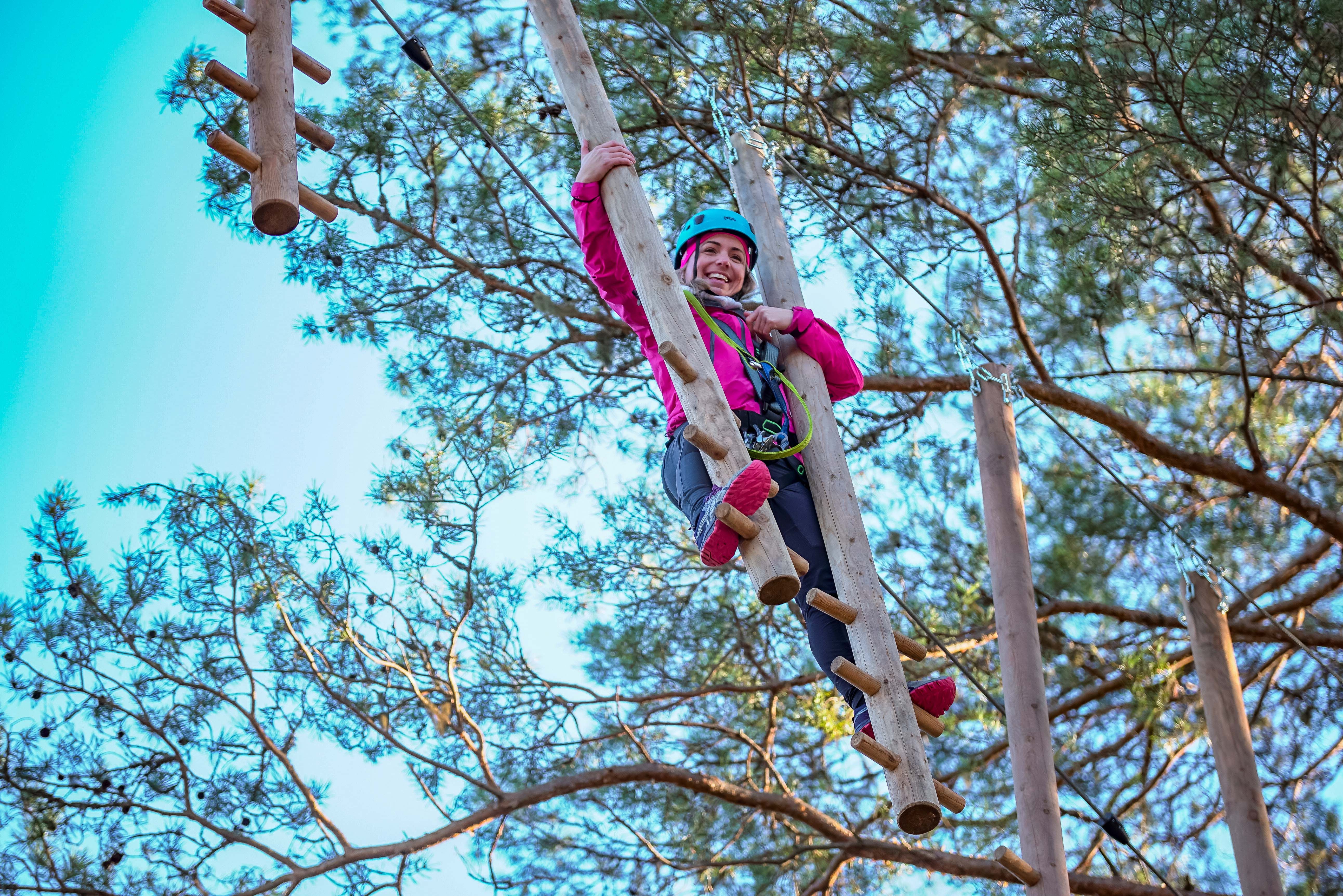 Klatreparken Høyt & Lavt - Modum