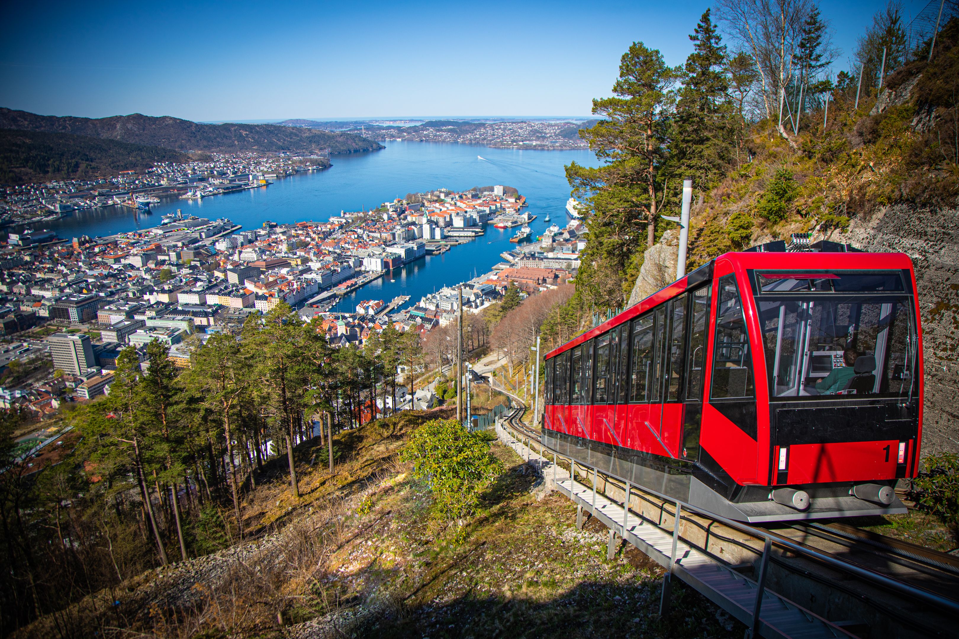 Top trips to Fløyen and Ulriken