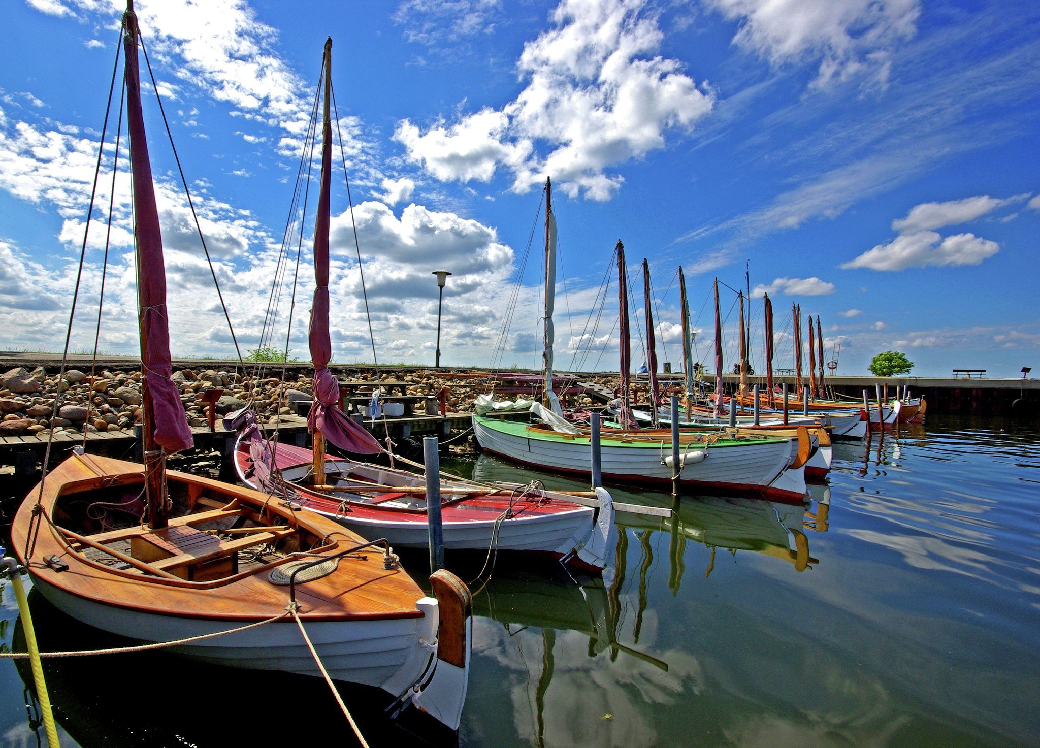 Viborg har et vakkert omland. Foto: Fjord Line