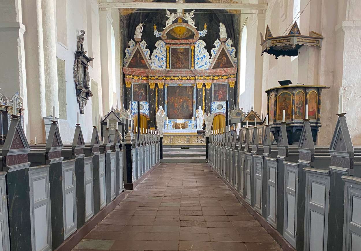 Klosteret har en egen katedral. Foto: Fjord Line