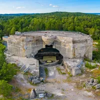Kristiansand Cannon Museum - the cannon bunker
