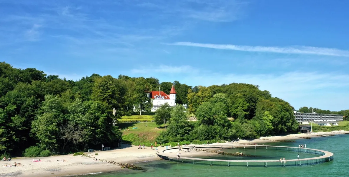 Den uendelige bro utenfor Aarhus