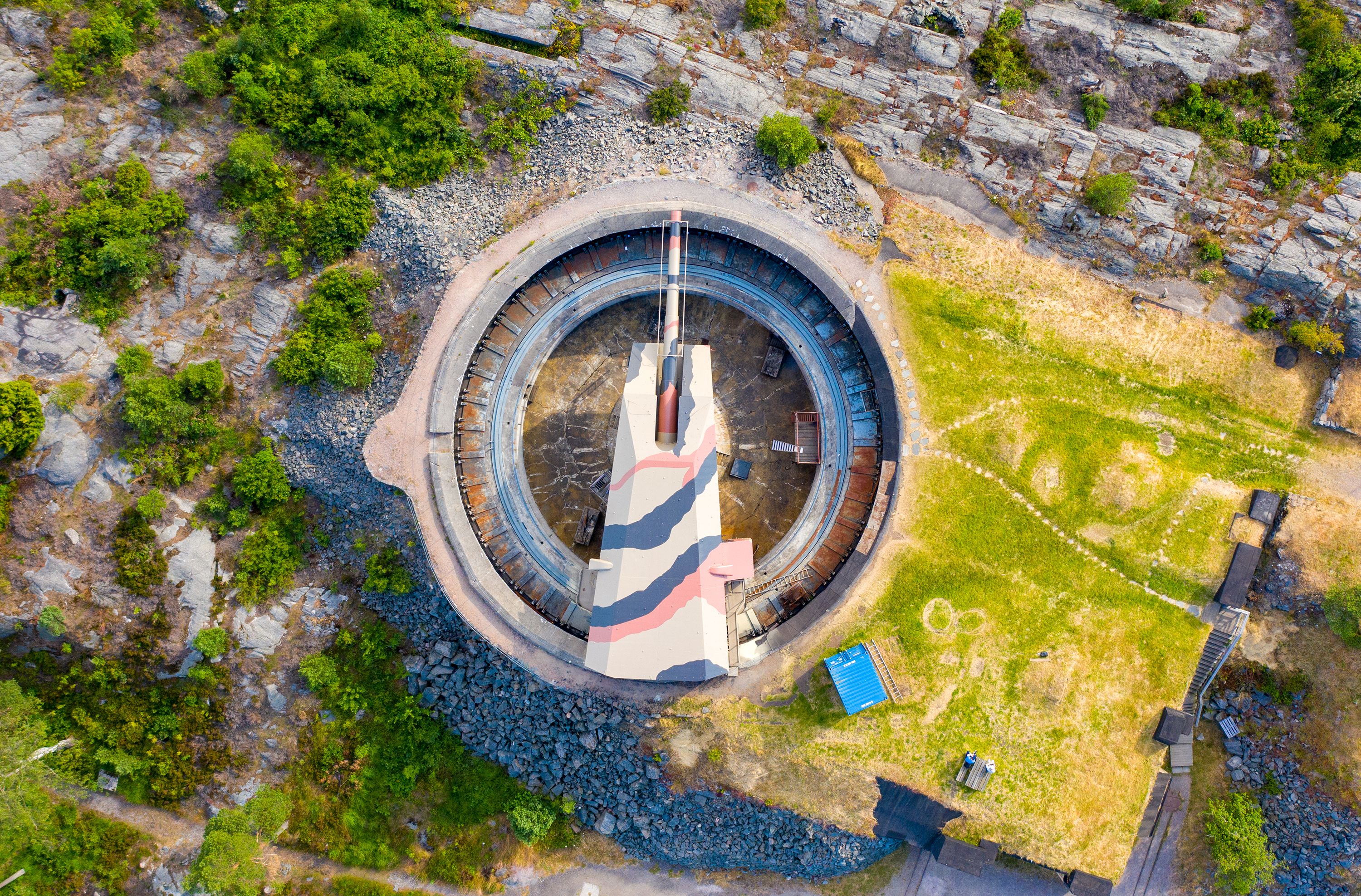 Cannon II at Møvik, still in its original position.