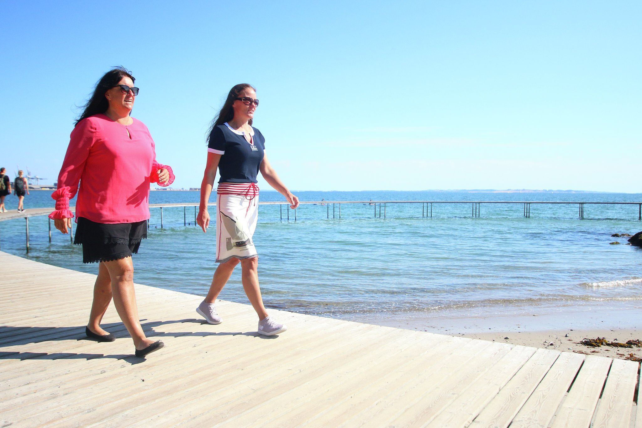 Den uendelige bro utenfor Aarhus