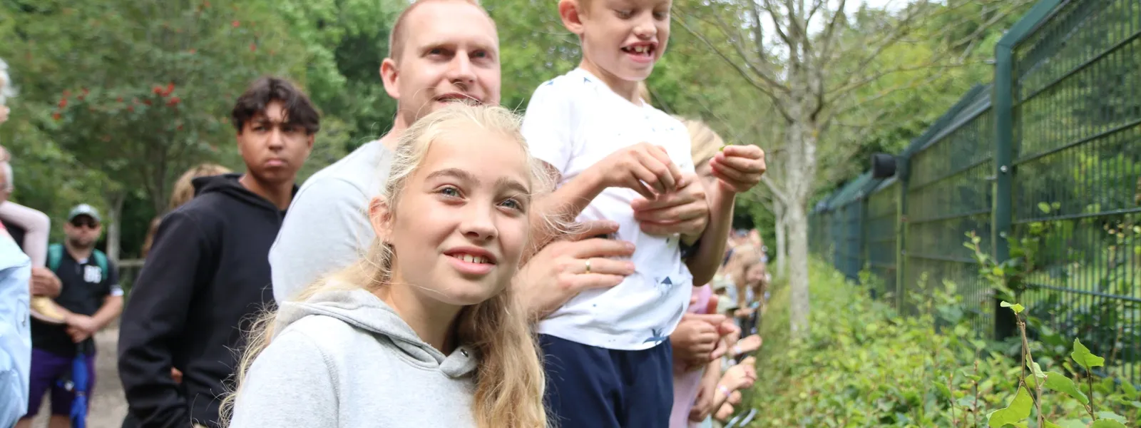 Familiemoro i Ree Park Safari