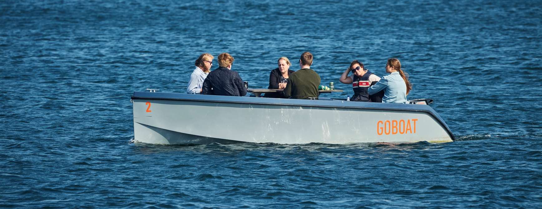 En herlig og annerledes adspredelse - GoBoat på Limfjorden. Foto: Fjord Line/M. Wanvik