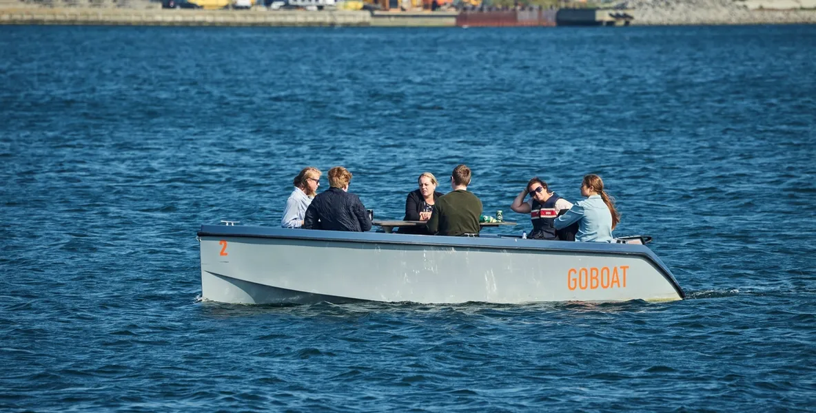 En herlig og annerledes adspredelse - GoBoat på Limfjorden. Foto: Fjord Line/M. Wanvik
