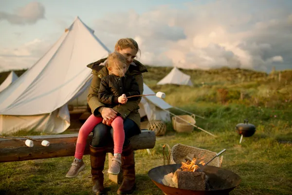 Grillstund på Børsmose Strand Camping