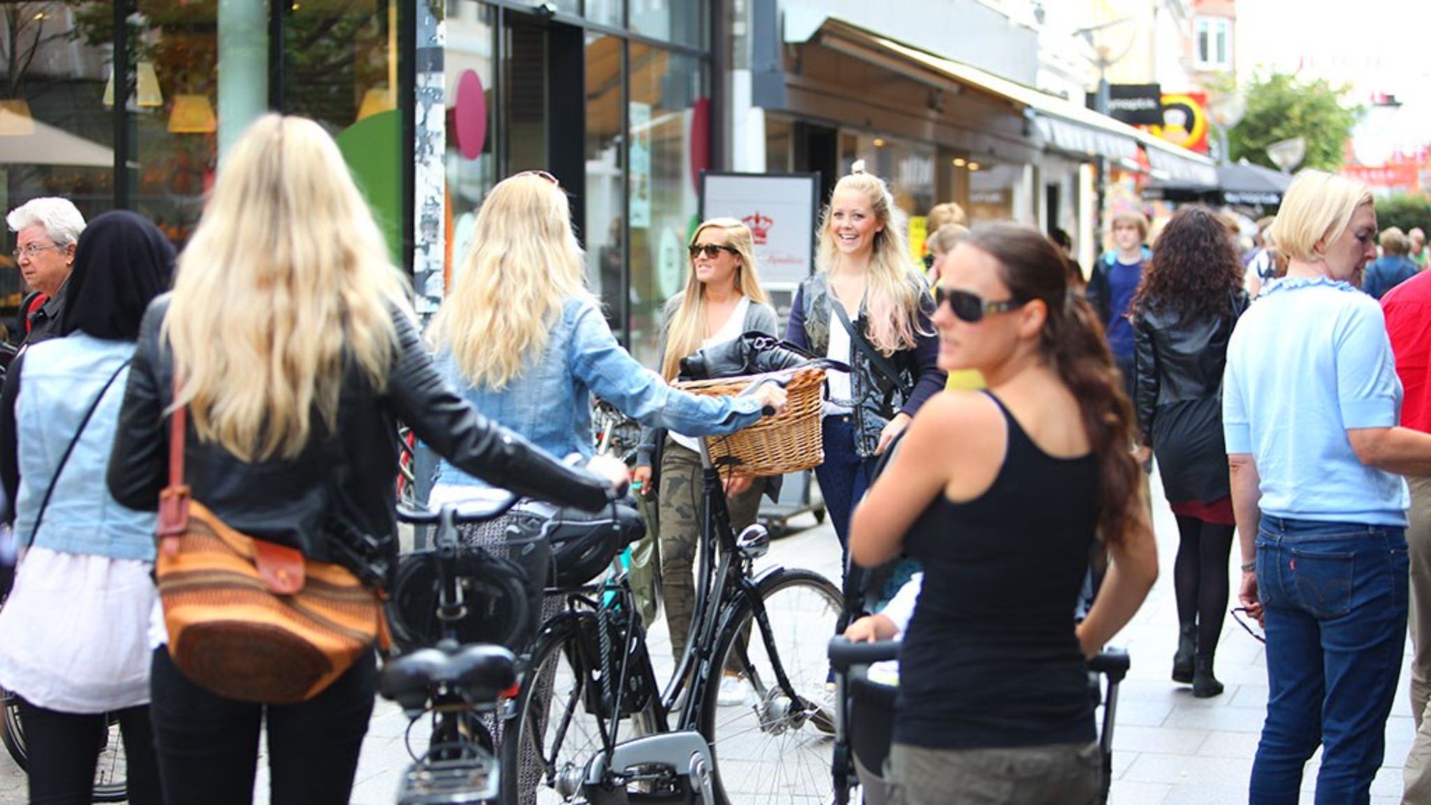 Urbant og livlig. Foto: Visit Aalborg