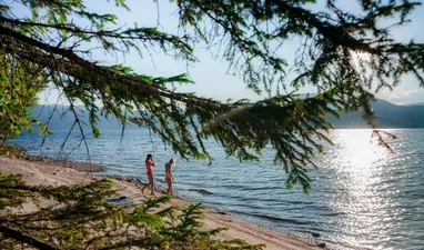 Water activities at Lake Nisser