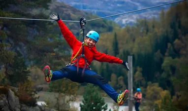 Kletterpark Høyt & Lavt in Sirdal