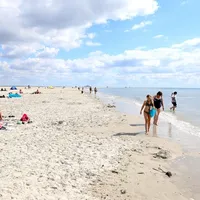 Langstrakte strenger med badegjester