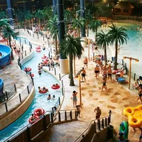 Danmarks største vannland: Aquadome i Billund. Du finner også Aquadome i Rødby. Foto: Lalandia