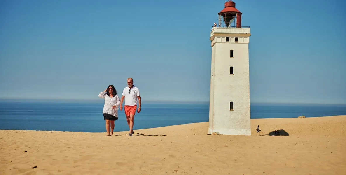 Panorama. Utsikten fra fyret er upåklagelig. Foto: Fjord Line