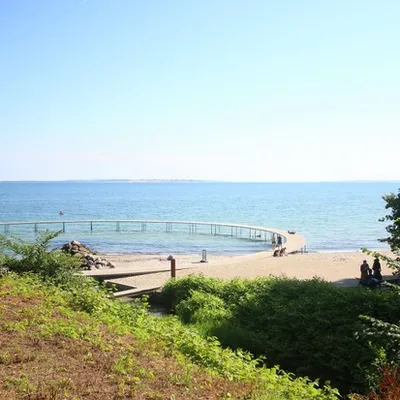 Den uendelige bro utenfor Aarhus