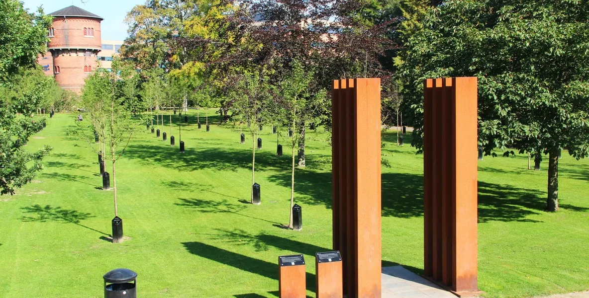 De syngende trær. Foto: Visit Aalborg