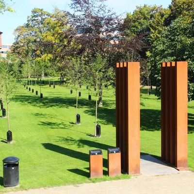De syngende trær. Foto: Visit Aalborg