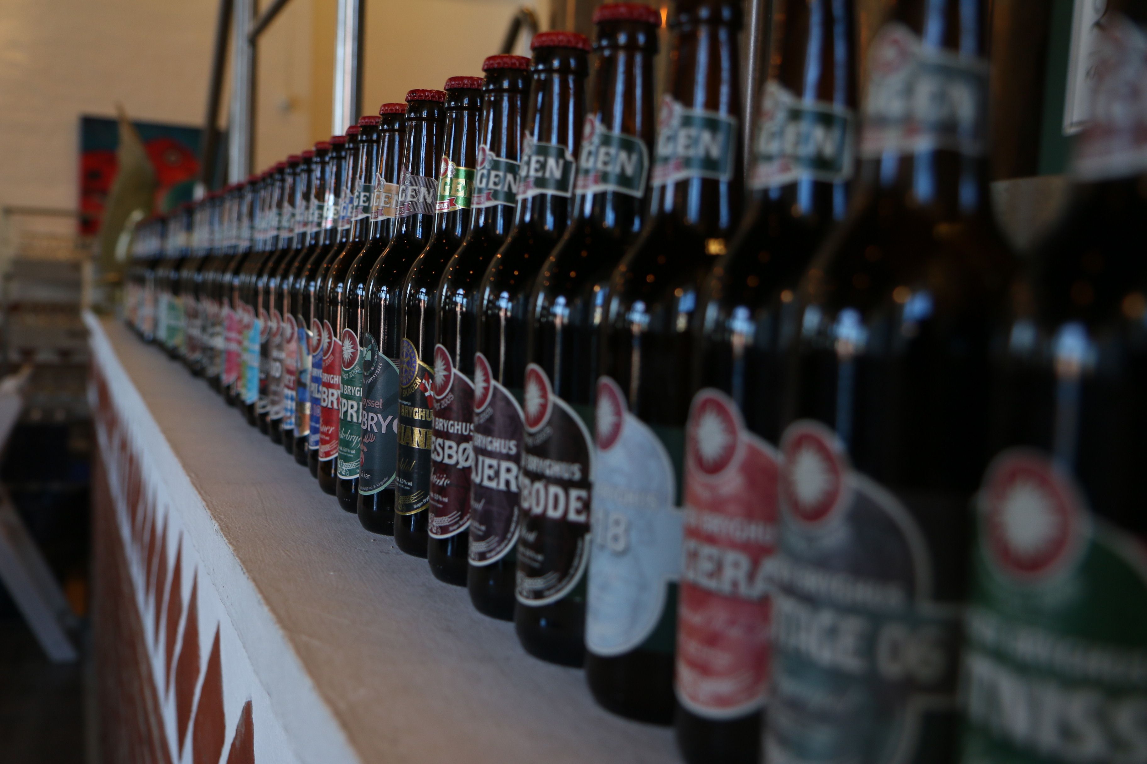 Fristelser på rekke og rad. Foto: Fjord Line