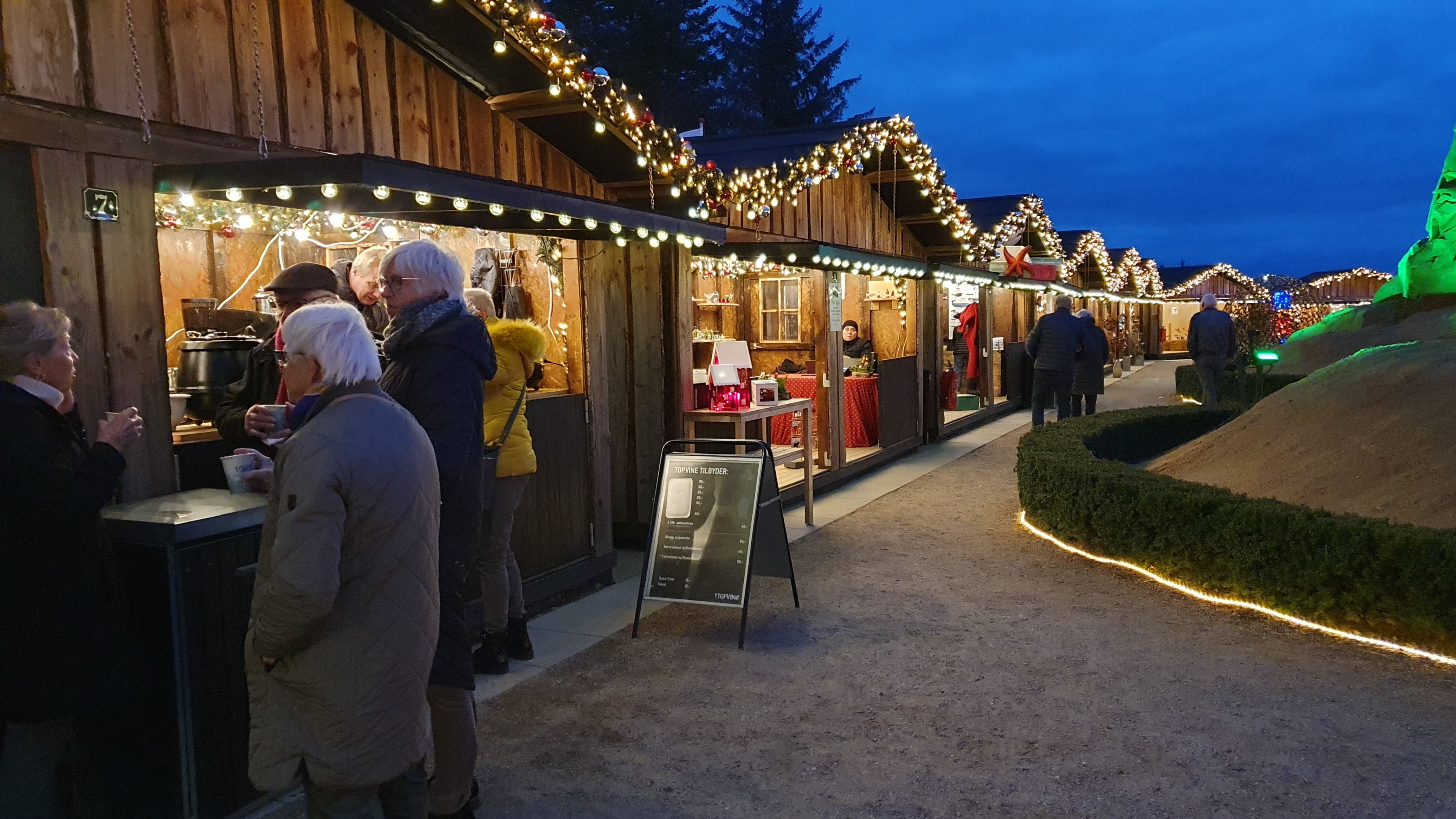 Juleboder i skulpturparken