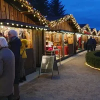 Juleboder i skulpturparken