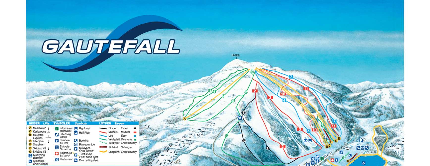 Foto: Gautefall Skisenter