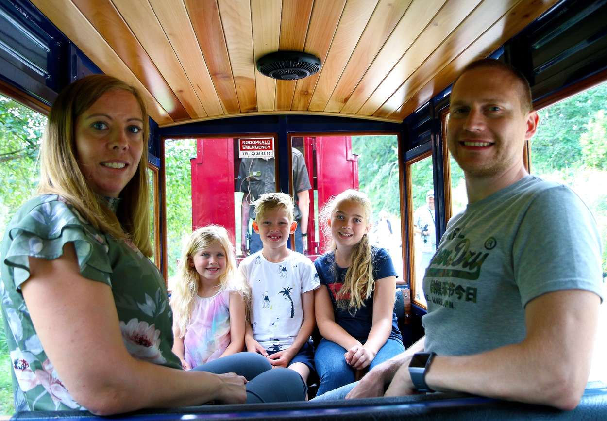 Svært familievennlig. Det er lett å pådra seg varige ferieminner i Ree Park Safari. Foto: Fjord Line