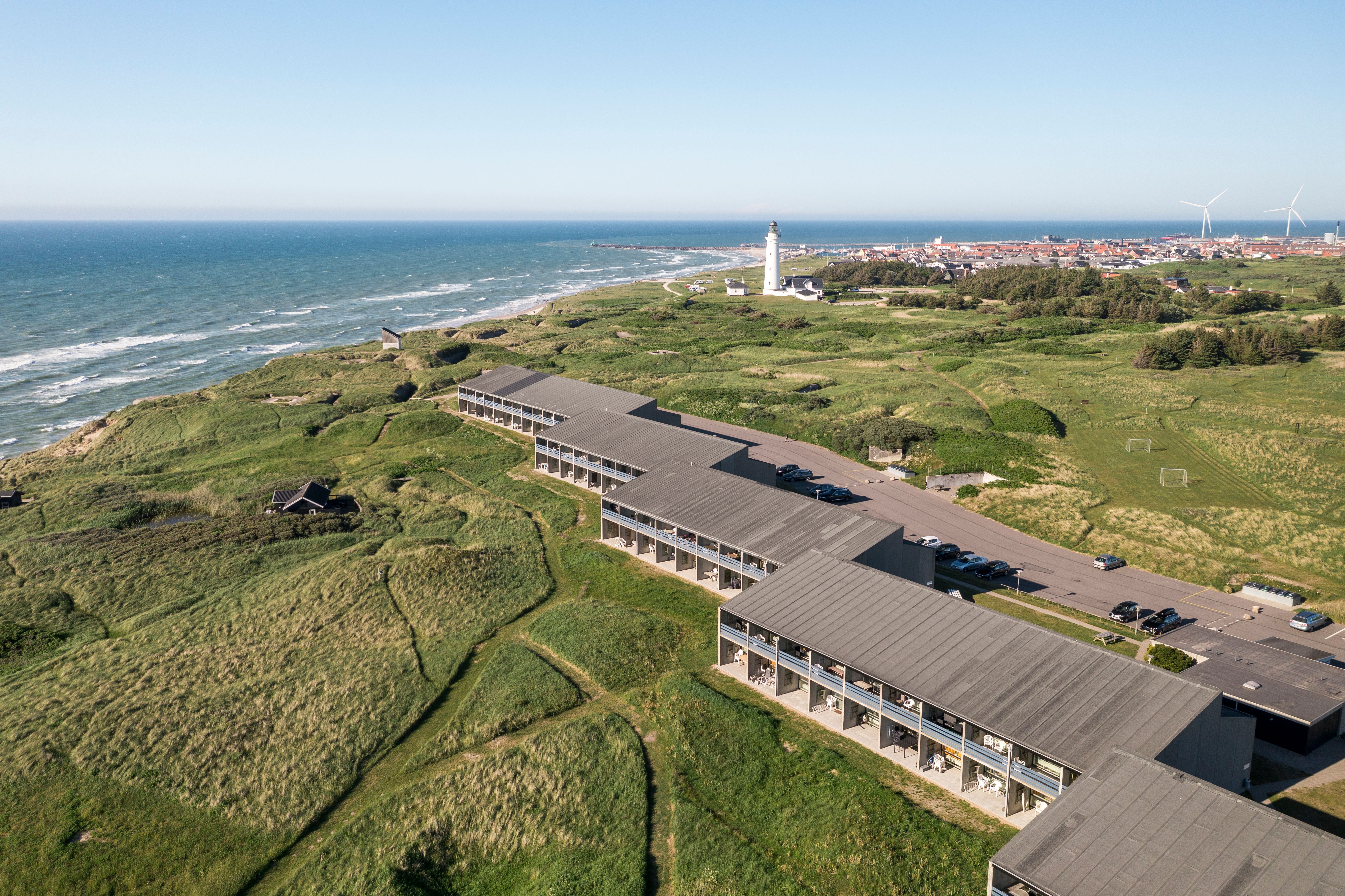 Flyfoto av Landal Fyrklit