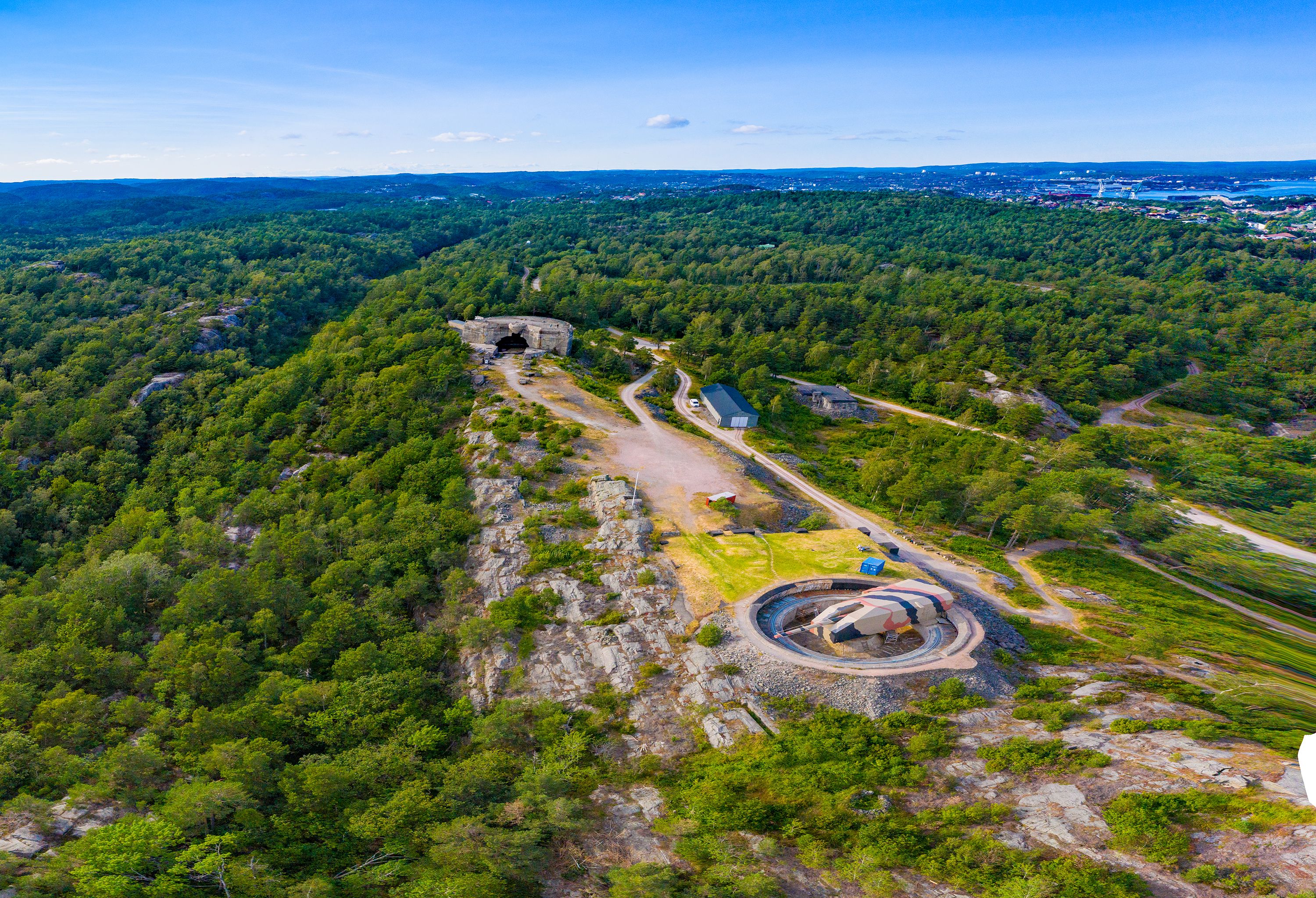 Cannon II at Møvik and the cannon bunker