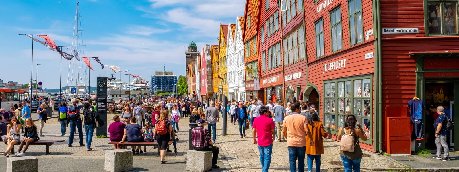 Die Bryggen in Bergen