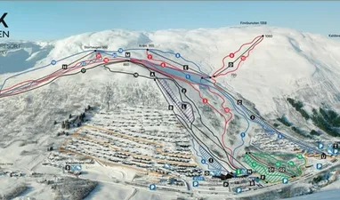 Myrkdalen - piste information