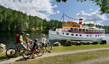 Schiffsfahrt auf dem Telemarkkanal