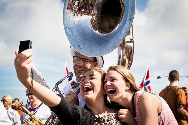 Livlig på karneval. Foto: Visit Aalborg