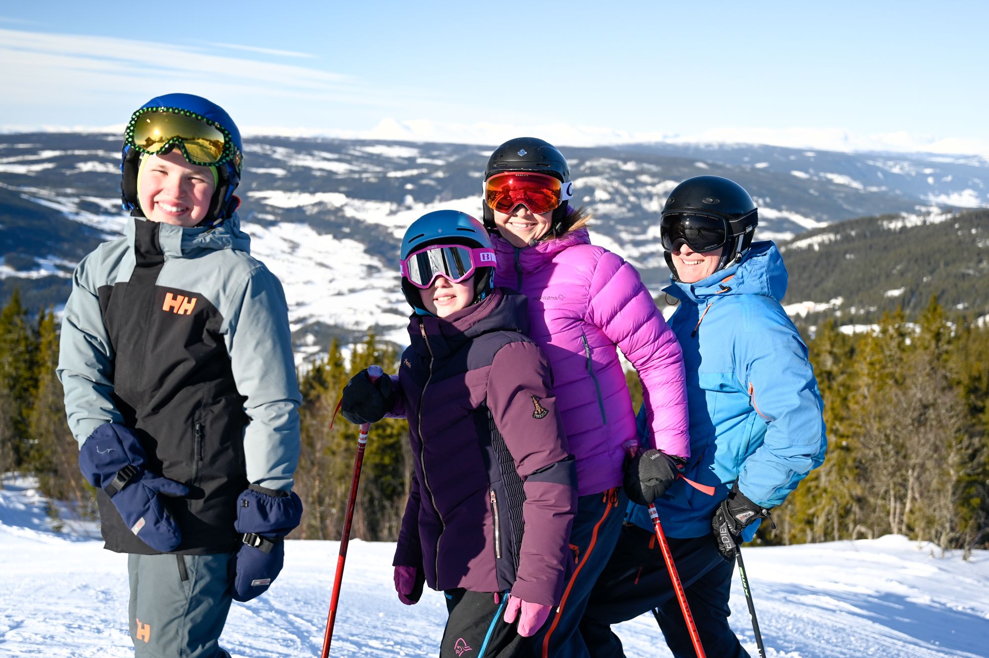 Skiing holiday in Norway