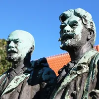 Ancher og Drachmann i stivnet form. Foto: Fjord Line