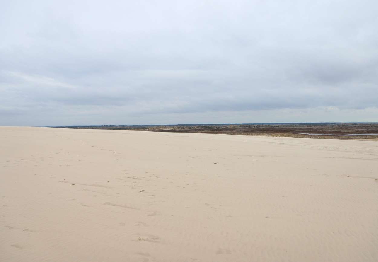 Sand i lange baner. Et fascinerende skue. Foto: Fjord Line