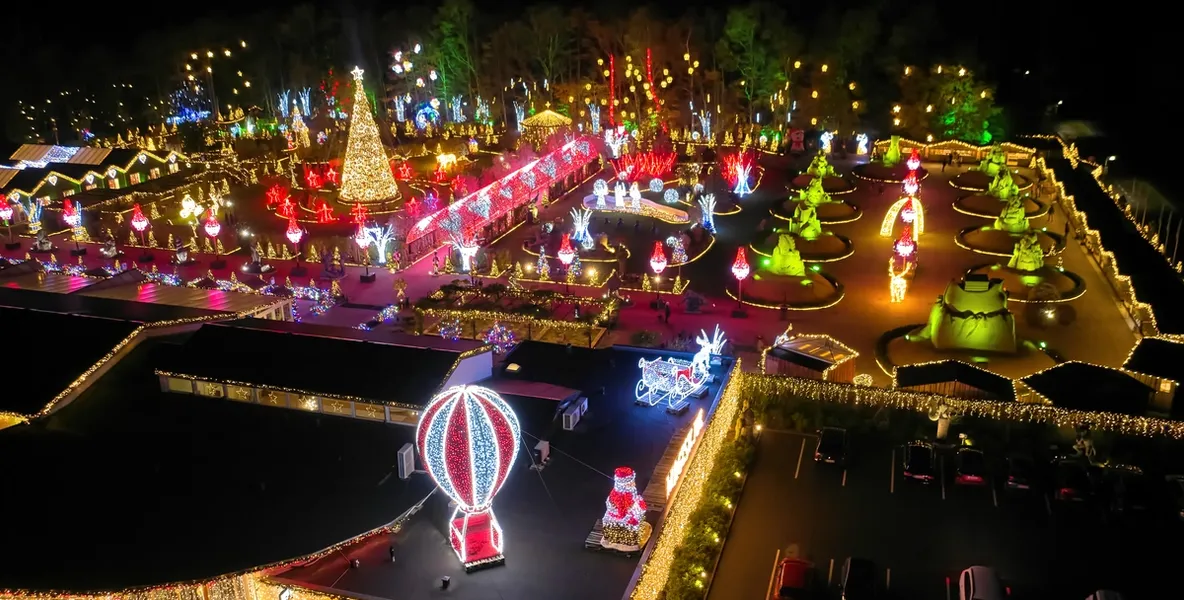 Magisk Jul i Skulpturparken Blokhus.